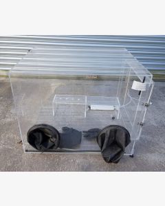  Large Bench Top Acrylic Desiccator Cabinet Glove box