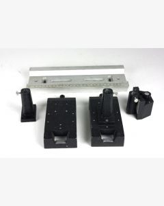 Ealing Optical Breadboard 25cm Dovetail Rail, Carriers and vertical post holders
