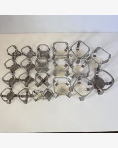 Flask Clamps Erlenmeyer for Shaker or Incubator Various Sizes 21 Items