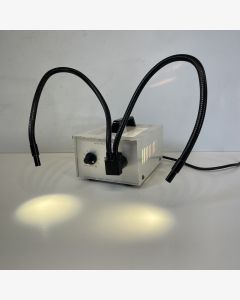 Euromex EK-1 Fiber Optic Light Source Microscopy Swan Neck x 2 Light Guide