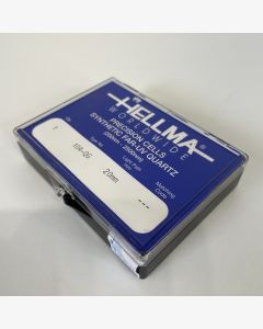 Hellma Quartz Glass Cell Cuvette 104-QG 20mm Pair + PTFE Lid Far UV
