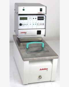 Julabo HC-4 Heating circulator with MVS solenoid valve controller for cooling water