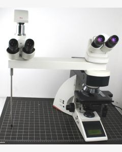 Leica DM4000 B Microscope with CCD