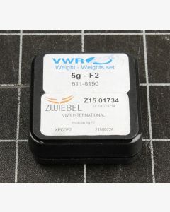 VWR Collection 5 gram Calibration Weight, Class F2