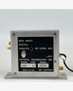 Crystal Technology Model 1200-10 RF Module