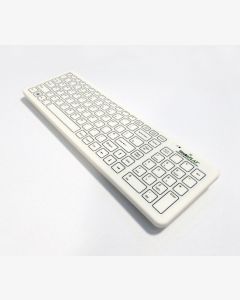 Antibacterial Keyboard, Flat Medical Keyboard, Wireless