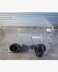  Large Bench Top Acrylic Desiccator Cabinet Glove box