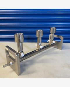Filter Manifold 3 Place Stainless Steel
