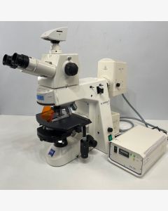 Zeiss Axioskop 2 Upright Fluorescence Microscope System RFP DAPI GFP DIC